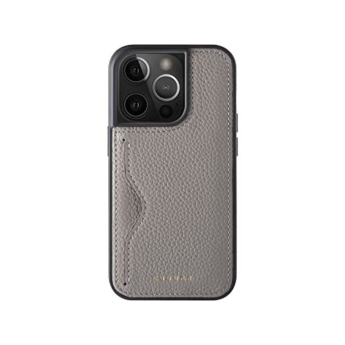 COGURE コグレ iPhone13Pro ケース 本革 シュリンクカーフレザー カード入れ シンプル おしゃれ ギフトボックス付き COPC1 グレージュ【Grege】の通販は