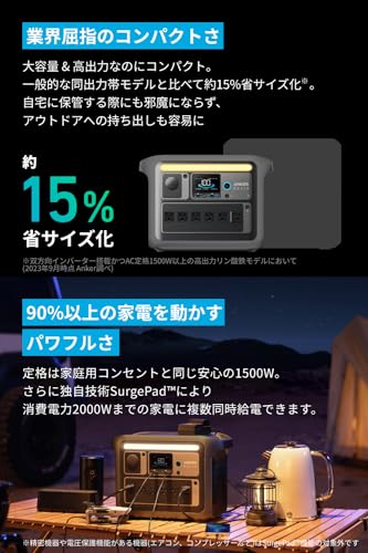 ポータブル電源 1056Wh 世界最速の急速充電