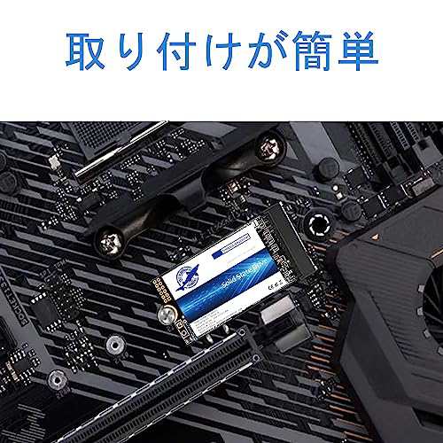 Dogfish M.2 2242 SSD 256GB NVMe PCIe Gen3 x 4 内蔵ソリッドステートドライブ,3D NAND TLC,Gaming SSD,R/W 最大2200MB/sおよび1800MB/s (M.2 2242 PCIe, 256GB)の通販は