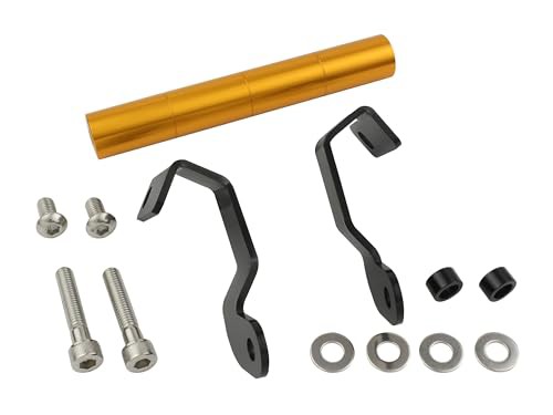ポッシュ(POSH) バイク用品 車種専用 スマートフォンホルダーマウントステー GSX-R125(2018-2023年) ゴールド 087179-04の通販は