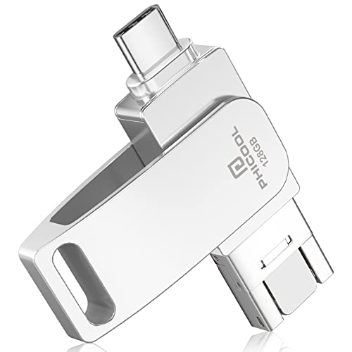 「専用アプリ不要」128GB usbメモリ phone usbメモリ usb phone 用 usb メモリー USB3.0 高速 USBメモリー USBフラッシュドライブ USBフラッシュメモリー 回転式 usbメモリスティック OTG対応 両面挿し デー