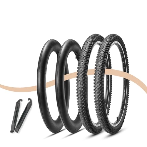 マウンテンバイクタイヤ 2本セット 交換用 タイヤ MTB自転車タイヤ