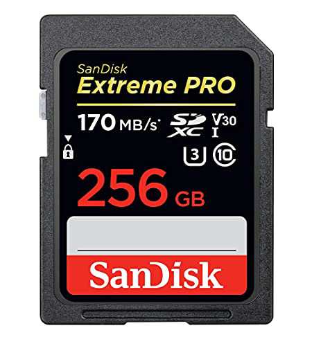 SanDisk サンディスク Extreme Pro SDXC 256GB カード UHS-I 超高速U3 V30 Class10 4K対応［並行輸入品］