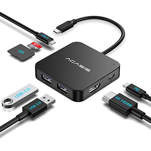 USB Cハブ マルチポートUSB Type-Cハブ 4K HDMI付き 電力供給 100W * USB 3.0ポート3個 * Type-C 3.0ポート1個 * USBスプリッターアダプ