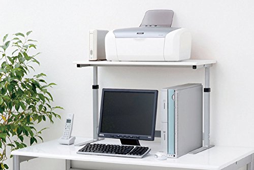 ナカバヤシ 机上ラック プリンタ台 机上台 幅75cm ナチュラル木目 PRK-201NM_5