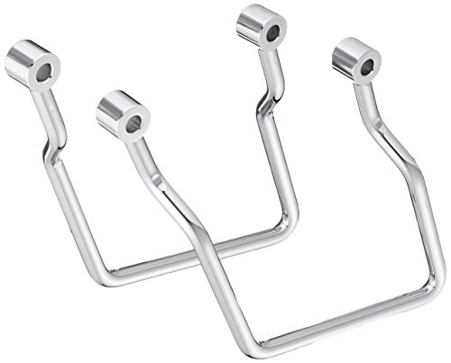 キジマ(Kijima) バッグサポート スチール製クロームメッキ仕上げ 左右セット バルカン400/800,スタンダード/クラシック(95-98Y) 210-459