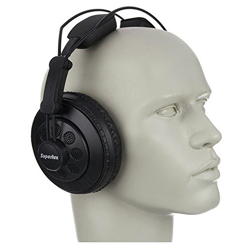 Superlux セミ・オープン型プロフェッショナルモニターヘッドフォン HD668B_4