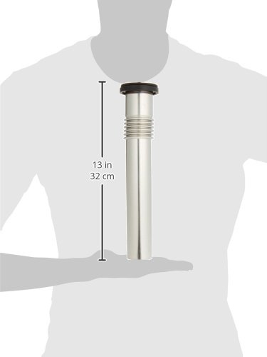 SANEI バス接続管 浴槽と風呂釜の接続用 ステンレス製 直径45、長さ300mm 2本入り PT40-3