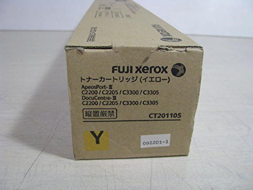 富士ゼロックス（XEROX） CT201105 イエロー トナーカートリッジ 純正