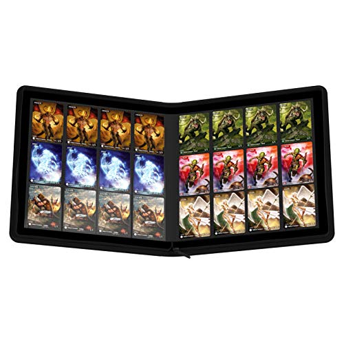 Ultimate Guard(アルティメットガード) QuadRow 24-pocket ZipFolio XenoSkin 黒いこと