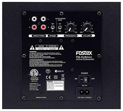 FOSTEX アクティブ・サブウーハー PM-SUBmini2