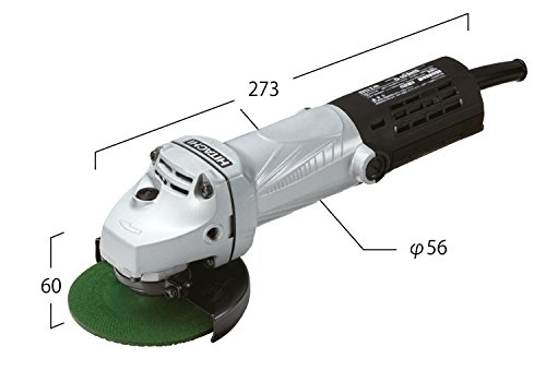 HiKOKI(ハイコーキ) 旧日立工機 電気ディスクグラインダ 砥石外径100mm 穴径15mm AC100V G10SH5(SS)_1