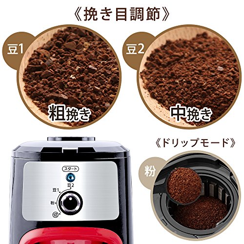 アイリスオーヤマ コーヒーメーカー 全自動 メッシュフィルター付き 1