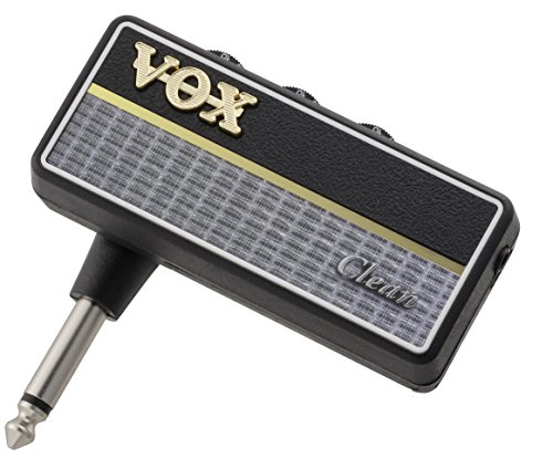 VOX(ヴォックス) ギター用 ヘッドホンアンプ amPlug2 Clean 小型/ケーブル不要/自宅練習/電池駆動/エフェクト内蔵/ナチュラルなクリーンサウンド