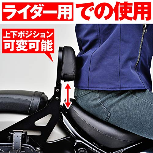 【専用】のり様 デイトナ バイク用 バックレスト レブル250/500(17-21)専用