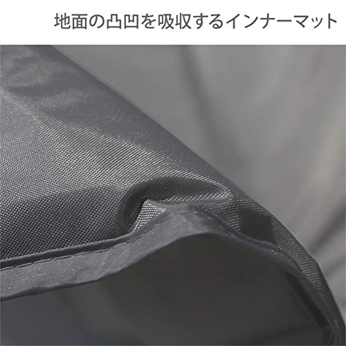 DOD(ディーオーディー) 3人用 / 5人用 テントマット 【厚さ6mm】 MA3-661-GY / MA5-520_1