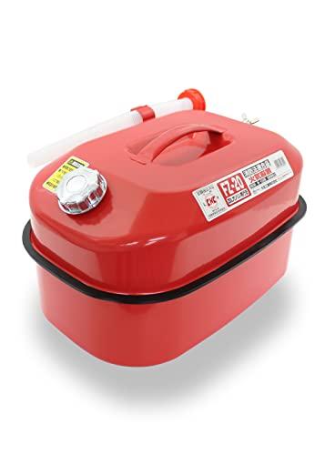 メルテック ガソリン携行缶 20L 消防法適合品 KHK [亜鉛メッキ鋼鈑] 鋼鈑厚み:0.8* 積重ねタイプ Meltec FZ-20