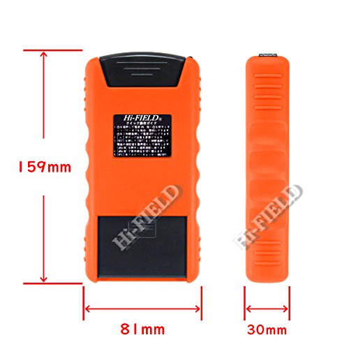Hi-FIELD 光パワーメーター HF-610C 光ファイバーチェッカー(10km) 一体型 自己校正機能付 全9点セット 日本語説明書 & 日本製電池付 FC/ST/SC/LC