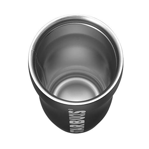 スターバックス カーヴド ステンレス ボトル マット ブラック 355ml_3