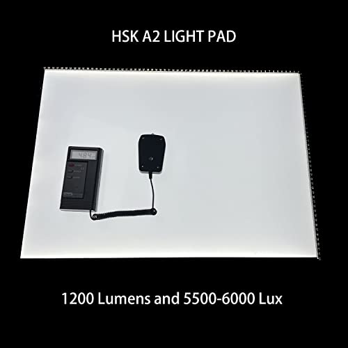 HSK透写物台A2薄くて他愛もない6MM調光器18W超高明快さLED5500luxタッチボタンロックモード付き添い人