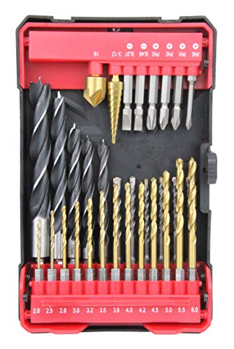 SK11 B-MOBILE ビット&ドリル 32点セット SCS-106 6.35mm 六角軸の通販は 5,845円