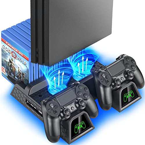 【激安通販 オンラインショップ】 PS4スタンド PS4 2台PS4コントローラー充電 本体冷却 縦置き PRO その他