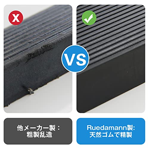 Ruedamann 高4? 奥行20? 耐荷重650Kg 段差解消スロープ 天然ゴムスロープ 段差ゴムスロープ 道路段差スロープ 車椅子介護 Ruedamann 高4? 奥行20? 耐荷重650Kg 段差解消スロープ 天然ゴム