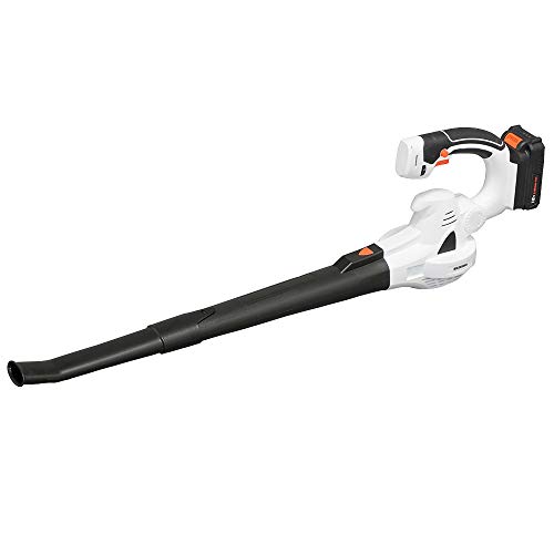アイリスオーヤマ 充電式ブロワー 18V バッテリー付属 除雪機 50分稼働 風量調節6段階 192km/h ロングノズルと角度調節で楽ちん 洗車後の水飛ばしにも JB181 【共通バッテリーシリーズ】