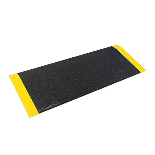 Ruedamann 奥行30cm*幅80cm 耐荷重300kg 段差スローププレート 階段用スロープ アルミラダー 車椅子スロープ 入口滑り止め段差解消車椅子スロープの通販は