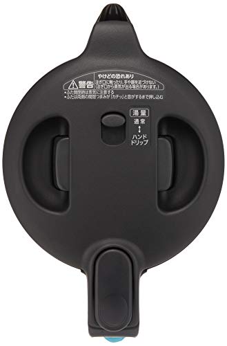 象印 電気ケトル 1.0L 沸騰後1時間90*保温 コーヒードリップ用機能付き ブラック CK-AX10-BA