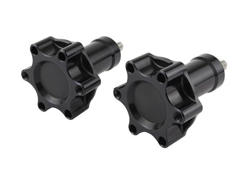 SHIFT UP (シフトアップ) シートノブ アルミ削り出し ノブ最大径50mm ブラック モンキー125（MONKEY125）270112-06