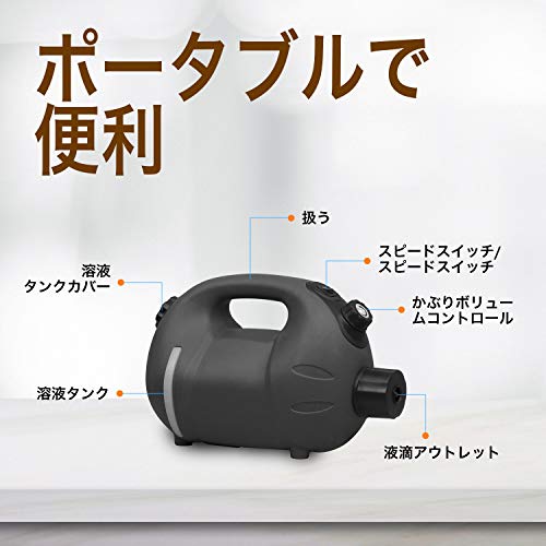 XPower 高性能電気環境に優しいウルフ・フォガー噴霧器 (F-16)の通販は