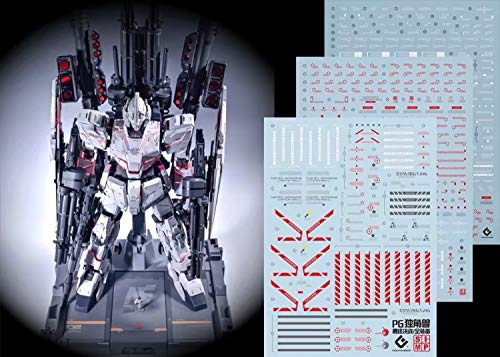 蛍光 !! HG RG MG PG RE HiRM ロボット MS ディテールアップ用水転写式