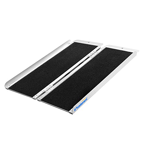 Ruedamann 折りたたみ式 アルミスロープ 長さ91cmx幅72cm