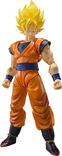 S.H.フィギュアーツ ドラゴンボールZ スーパーサイヤ人フルパワー 孫悟空 約140mm PVC&ABS製 塗装済み可動フィギュア