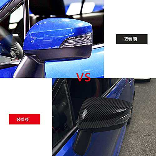 スバル STI カーボン調ルームミラーカバーです。