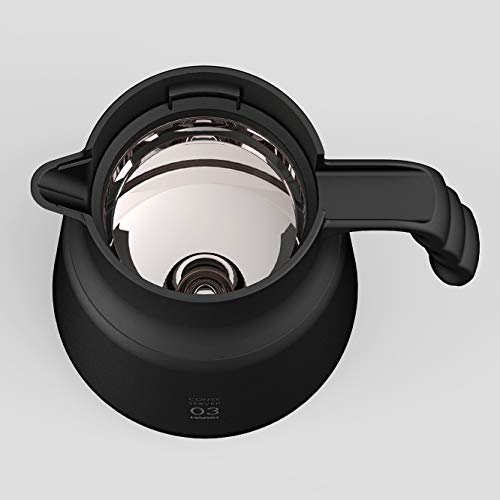 HARIO(ハリオ)　Ｖ60 保温ステンレスサーバー PLUS 600　保存可能容量600ml　ブラック　VHSN-60-B_3