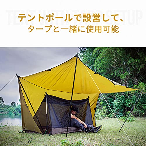 yajincraft 軍幕テント ポーランドテント風グリーン YAJIN CRAFT 軍幕