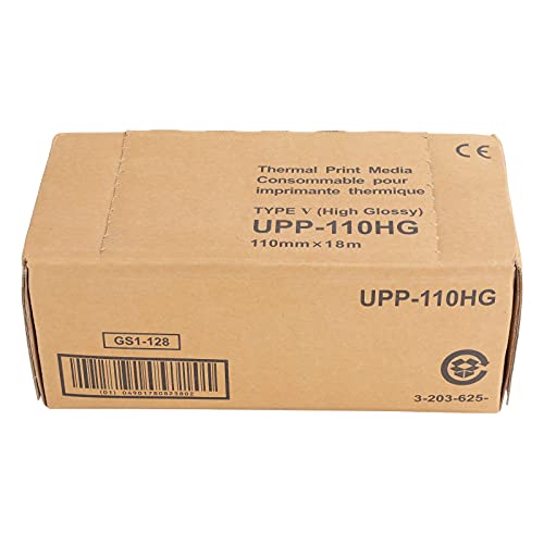 UPP-110HG 高光沢ウルトラサウンド ペーパーフィルム/メディア 10ロール/bx Sony Upp-110HG用代替品 110mm x 18m_4