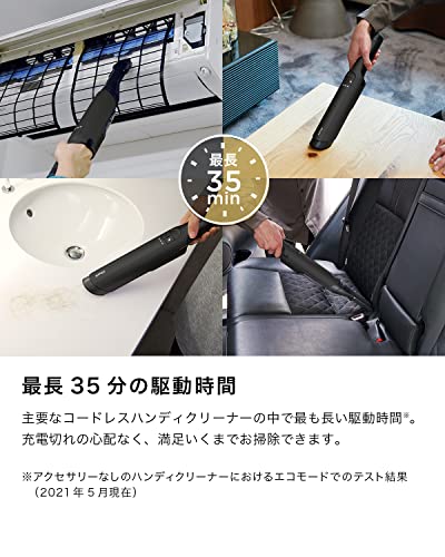 Shark シャーク EVOPOWER EX 充電式ハンディクリーナー WV405J ダーク