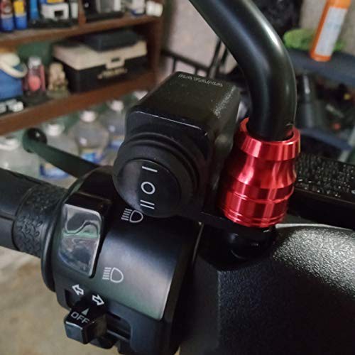 CNC オートバイハンドルバースイッチ ON OFF 防水 ヘッドライト