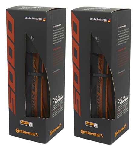 2本セット Continental(コンチネンタル) GRAND PRIX 5000 グランプリ5000 トランスペアレントスキン ブラック black/transparent skin [並行輸入品]の通販は