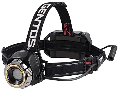 GENTOS(ジェントス) LED ヘッドライト Gシリーズ 充電式 【明るさ300-1200ルーメン/実用点灯6-12時間】 ANSI規格準拠 GENTOS(ジェントス) LED ヘッドライト Gシリーズ 充電式 【明るさ300