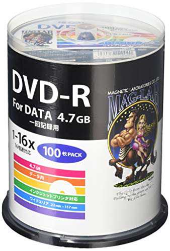 HI-DISC データ用DVD-R HDDR47JNP100 (16倍速/100枚)