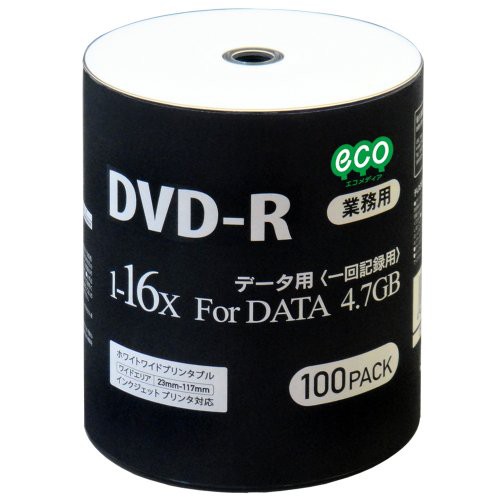 HI-DISC データ用DVD-R DR47JNP100_BULK (16倍速/100枚バルク)