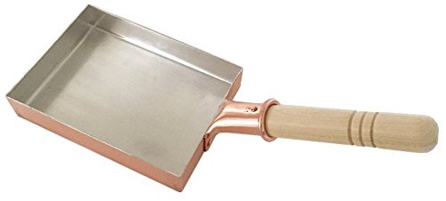 中村銅器製作所 銅製 玉子焼鍋 12長（12ｃｍ*16ｃｍ）プロ愛用の卵焼き器 卵焼き用フライパン 卵がふんわり まろやかに 日本製