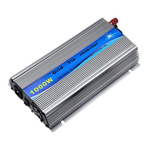 Y & H 1000W グリッドタイインバーター MPPT 純正弦波 インバーター DC10.8-30V入力AC90-140V出力【12Vソーラーパネル対応】