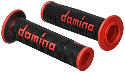 domino(ドミノ) グリップ A450 レーシングタイプ ブラック*レッド