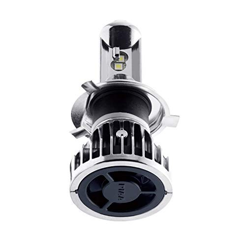 ＊最安挑戦＊PIAA バイク用ヘッドライトバルブ LED 6000K 高速走行ロングビーム High1400/Low1000lm(純正比230%) H4 高耐振性能20G 1個入