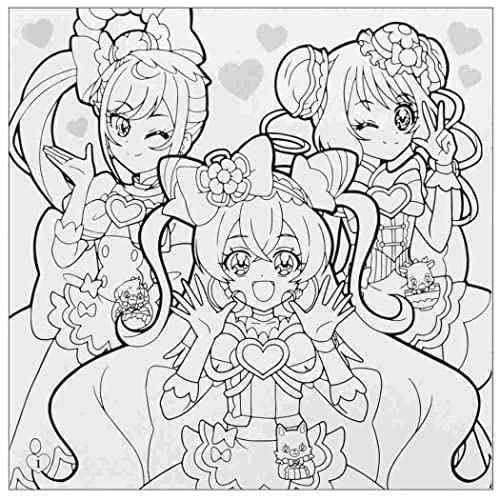 デリシャスパーティ プリキュア 知育玩具 デッカ ぬりえ A柄の通販はau Pay マーケット Stone Shop